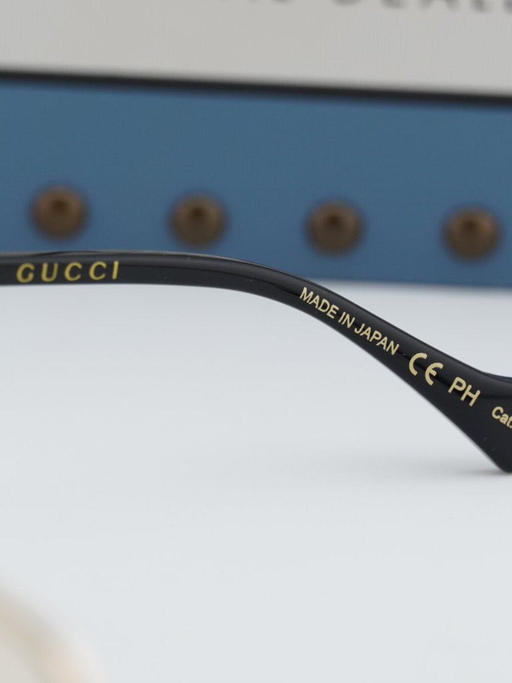 Gucci GG0743S 006 Men Aviator Sunglasses - Gold / Yellow Photochromic - Picture 10 of 11